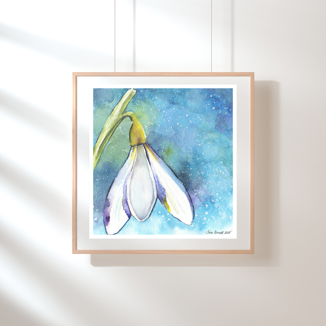 Watercolors by Tina - Floral Print