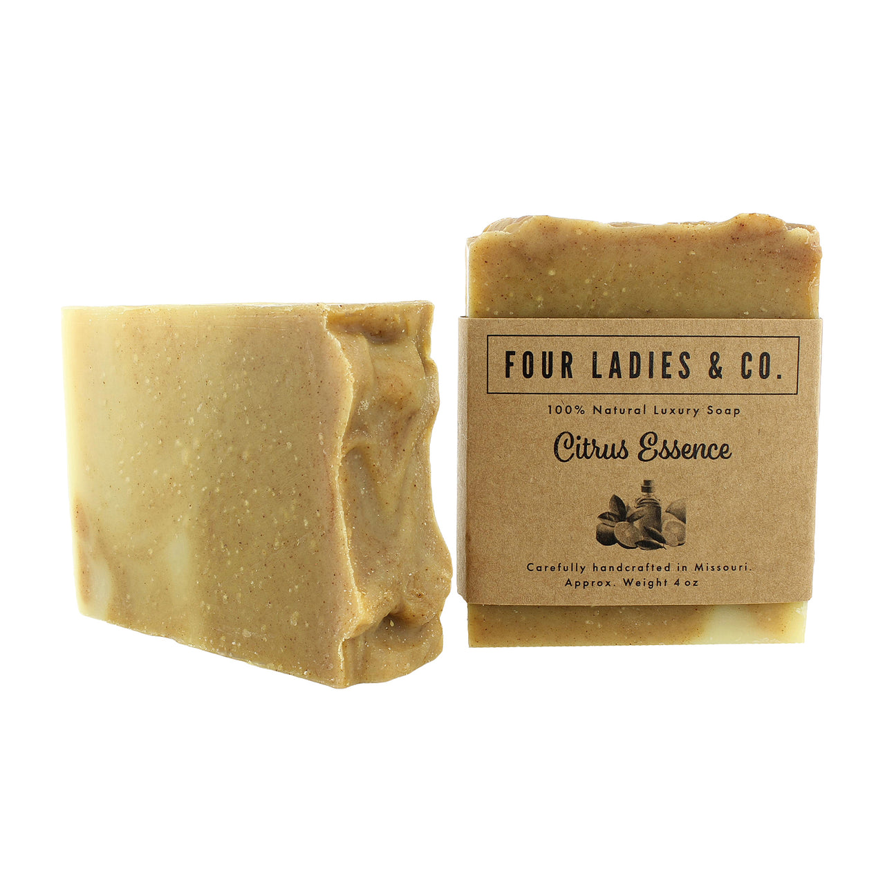 Four Ladies & Co - Citrus Essence Bar Soap