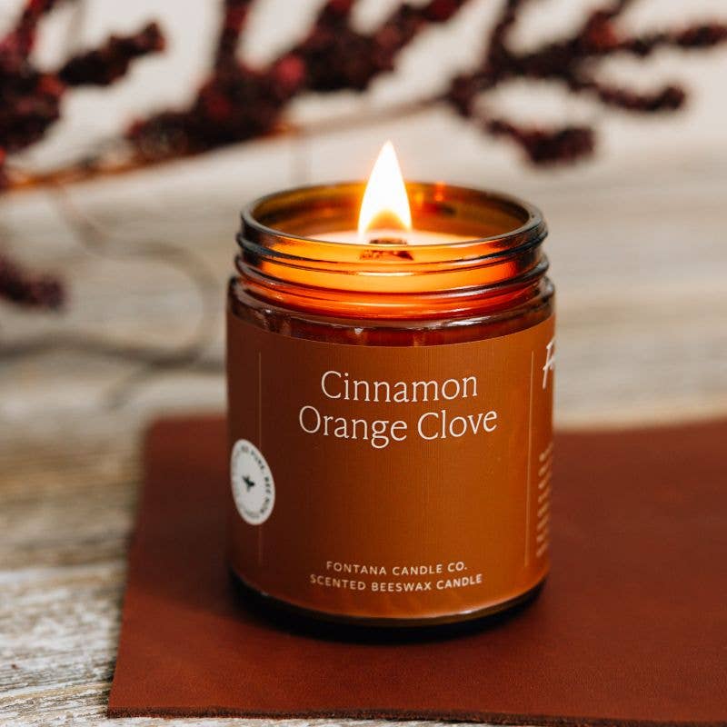 Fontana Candle Co. - Cinnamon Orange Clove Jar Candle