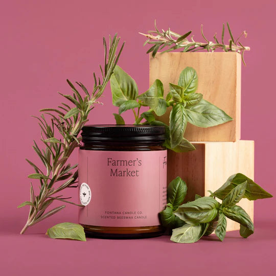 Fontana Candle Co. - Farmer's Market Jar Candle
