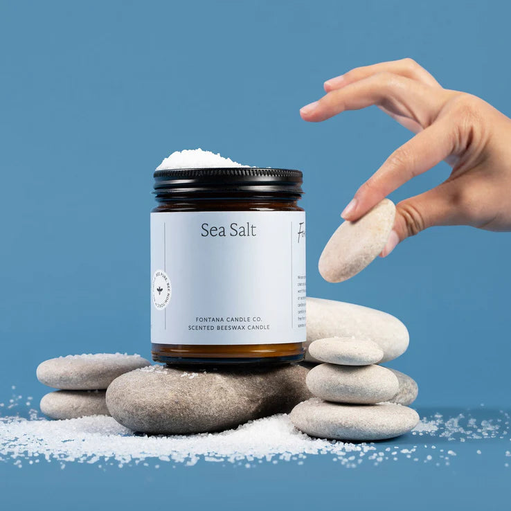 Fontana Candle Co. Sea Salt Candle - Thumbnail 2
