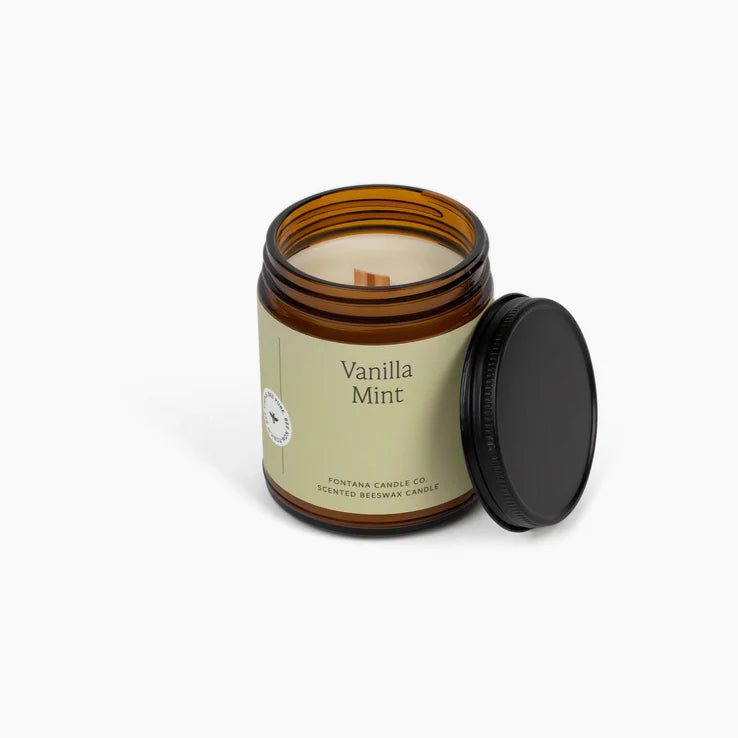 Fontana Candle Co. - Vanilla Mint Jar Candle
