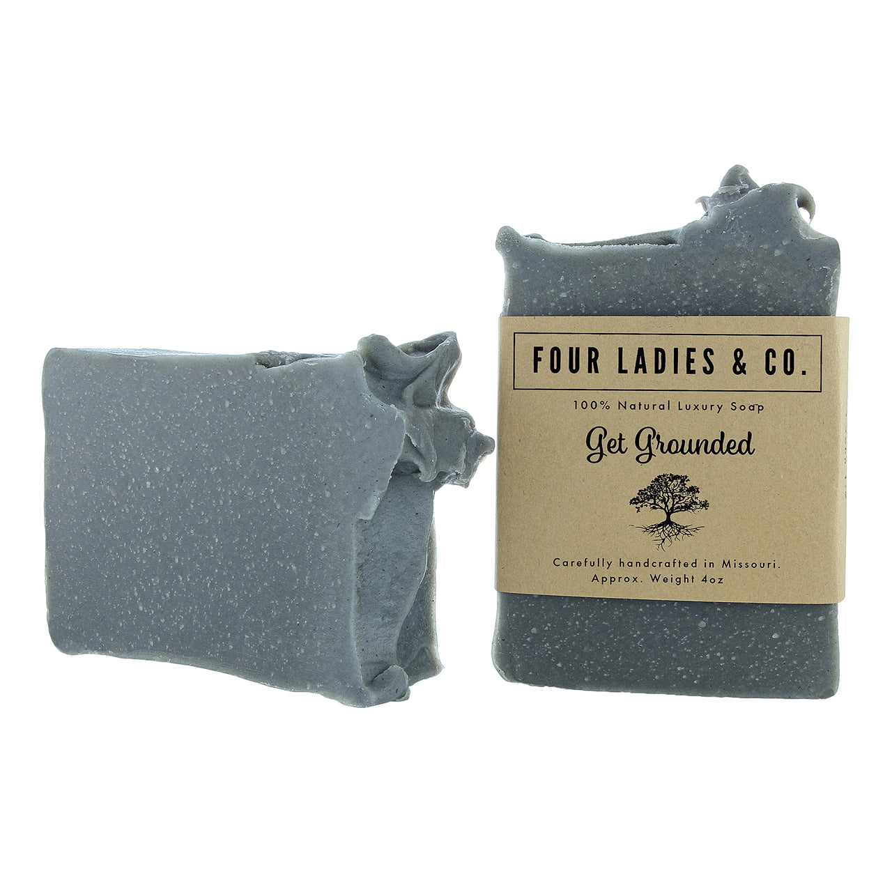 Four Ladies & Co - Get Grounded Bar Soap