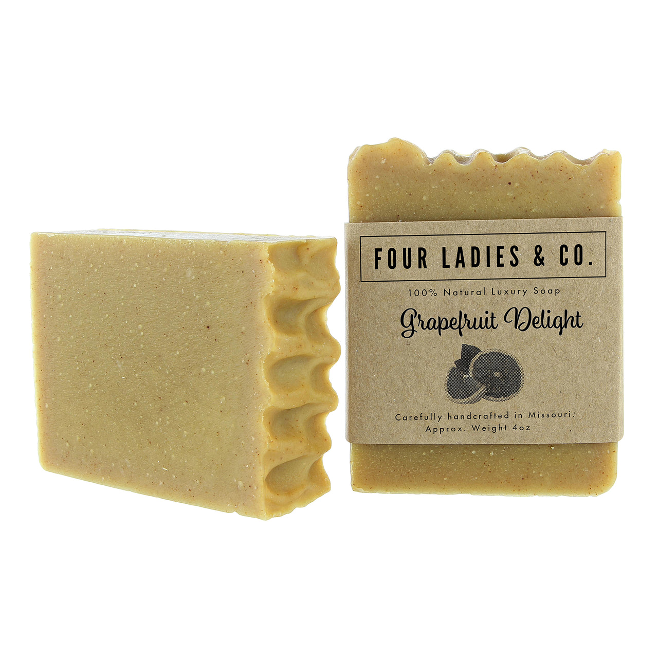 Four Ladies & Co - Grapefruit Delight Bar Soap