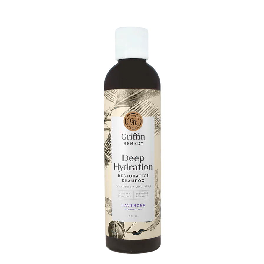 Griffin Remedy Deep Hydration Shampoo bottle on a white background