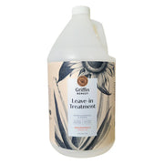 Griffin Remedy leave-in treatment bottle with a sunflower design on a white background
