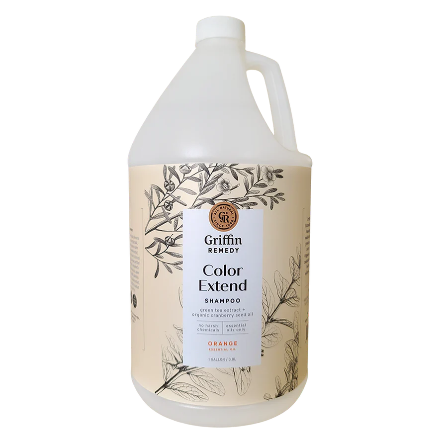 Griffin Remedy Color Extend Shampoo bottle on a white background