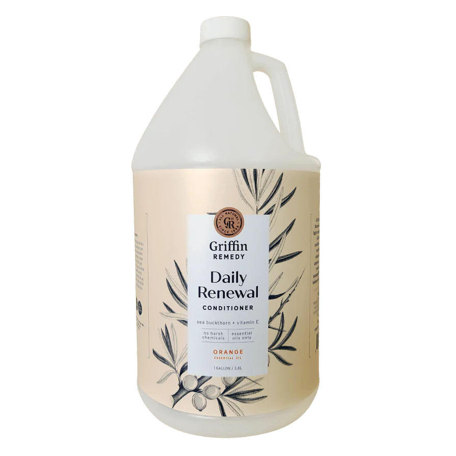 Griffin Remedy Daily Renewal Conditioner bottle on a white background