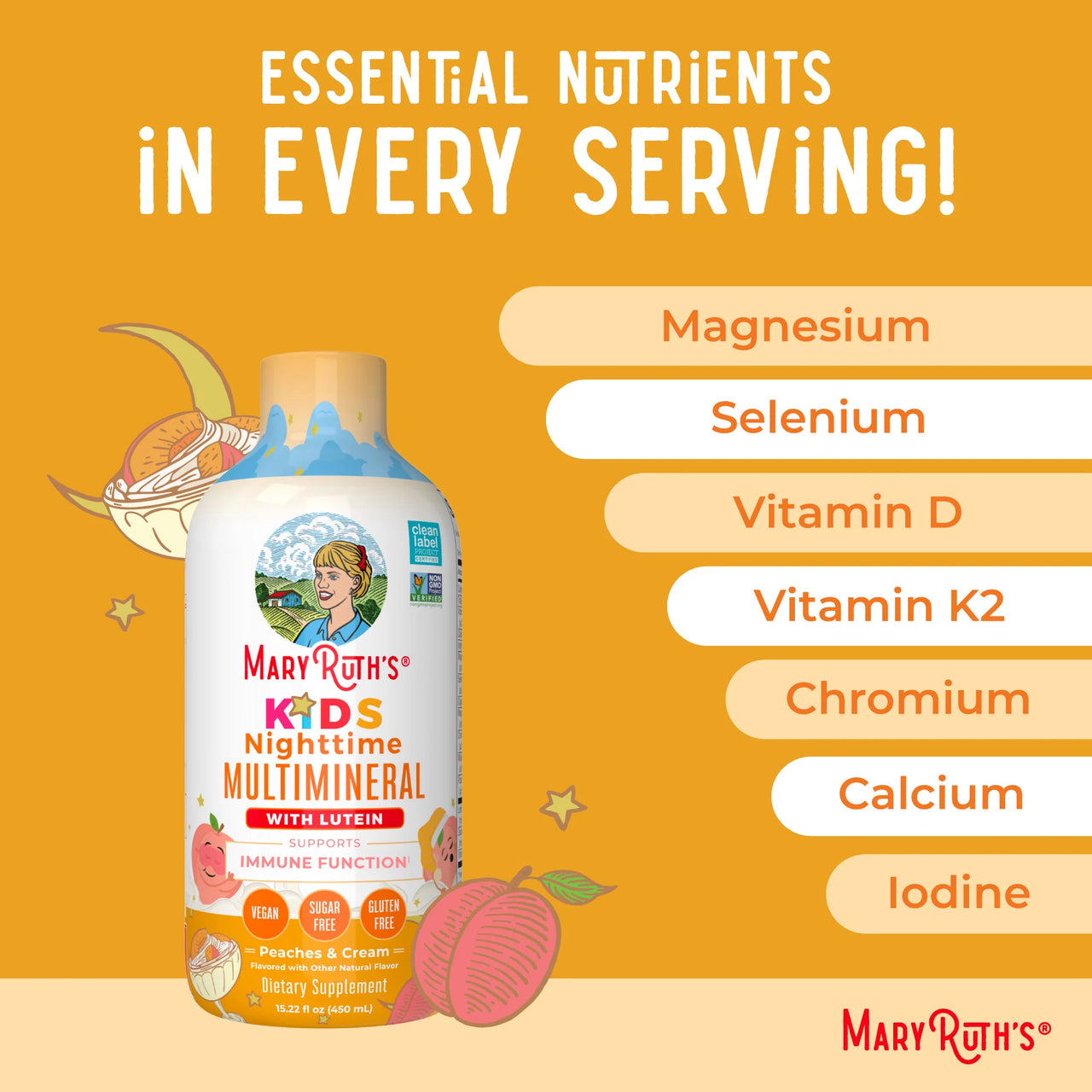 Mary Ruth's - Kids Liquid Nighttime Multimineral