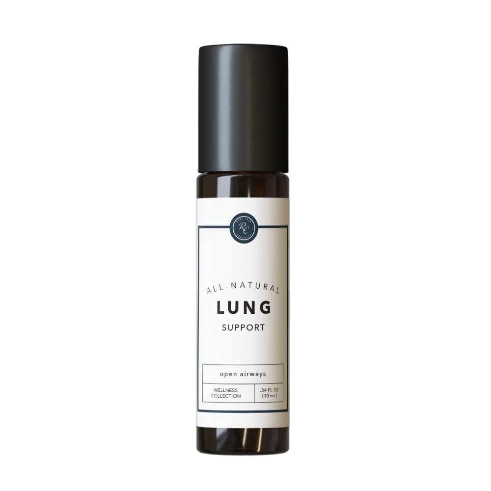 Rowe Casa All natural lung support product on a white background