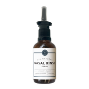 Rowe Casa All-natural nasal rinse spray bottle on a white background