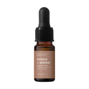Brown glass bottle with dropper labeled 'P-Boost' on a white background