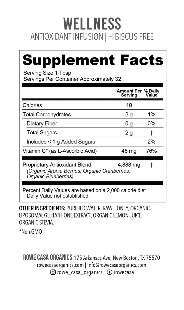 Rowe Casa Organics - Antioxidant Infusion - 16 oz