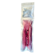 Rise Apothecary Clear plastic bag with Beetlejuice text on a white background