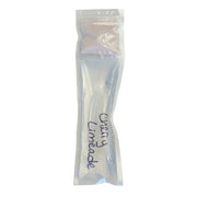 Rise Apothecary Clear plastic bag with cherry limeade text on a white background