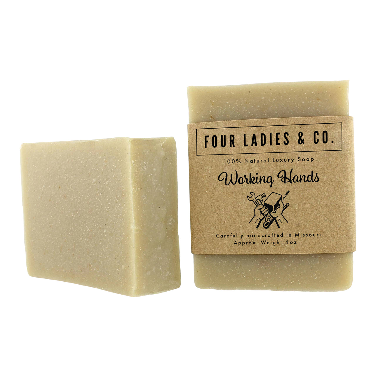 Four Ladies & Co - Working Hands Bar Soap