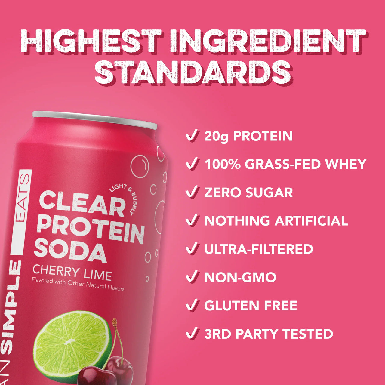 Clean Simple Eats - Clear Protein Soda