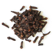 Cloves on a white background