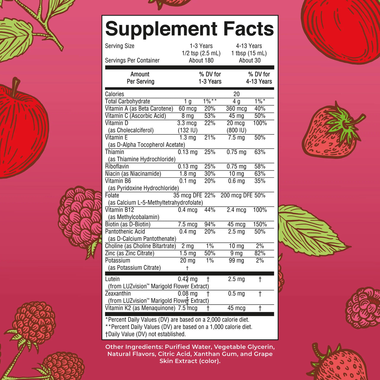 Mary Ruth's - Kids Liquid Morning Multivitamin