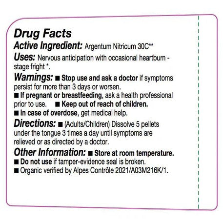 Drug facts label for a product with active ingredient and usage instructions.