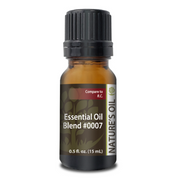 Essential oil bottle labeled 'Nature's Oil' on a white background