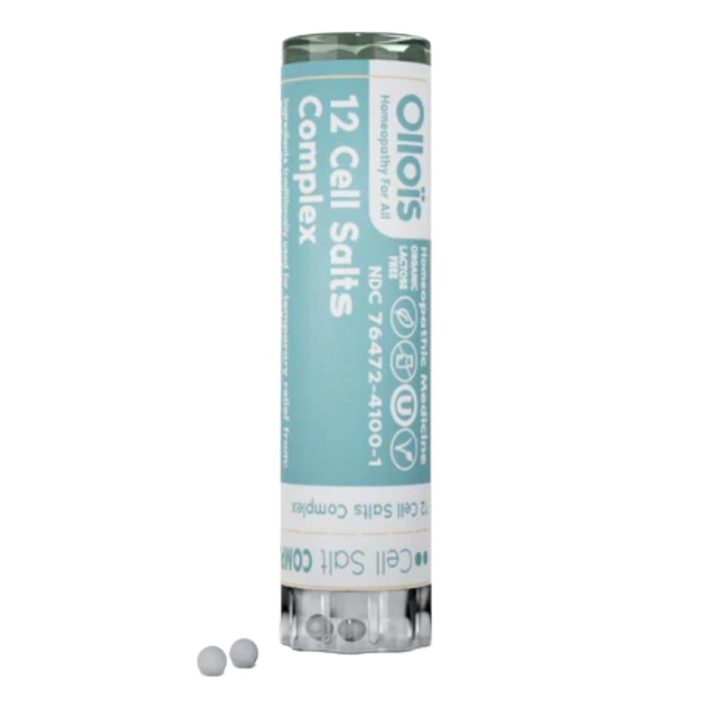 Olois 12 Cell Salts Complex packaging on a white background