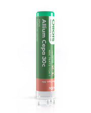Allium Cepa 30c homeopathic product on a white background
