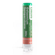Tube of Gelsemium Sempervirens 30c on a white background