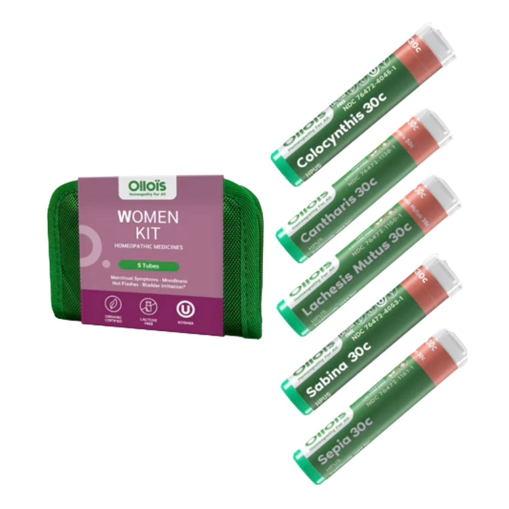 Ollois - Homeopathic Women Kit - 5 Remedies