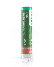 Kali Bichromicum homeopathic product on a white background