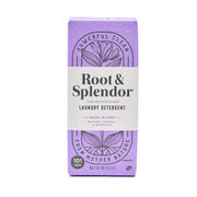 Box of Root & Splendor laundry detergent on a white background