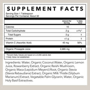 Rowe Casa Adrenal Support supplement facts label.