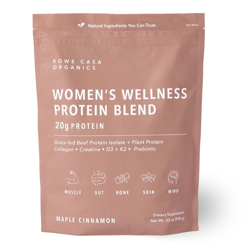 Rowe Casa Women's Wellness Protein Blend bag front.