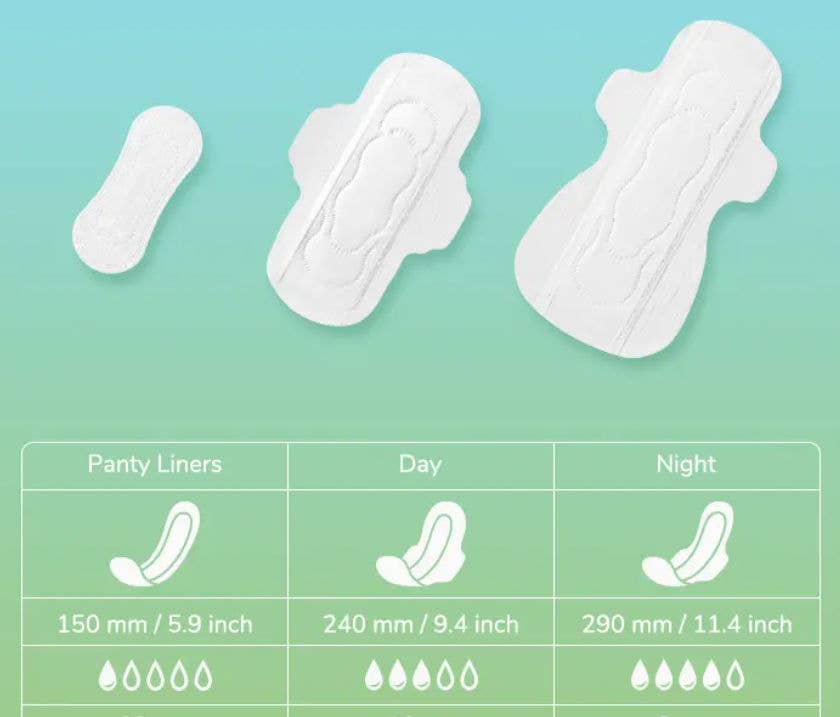 Tampon Tribe - 100% Organic Cotton Ultrathin Pads