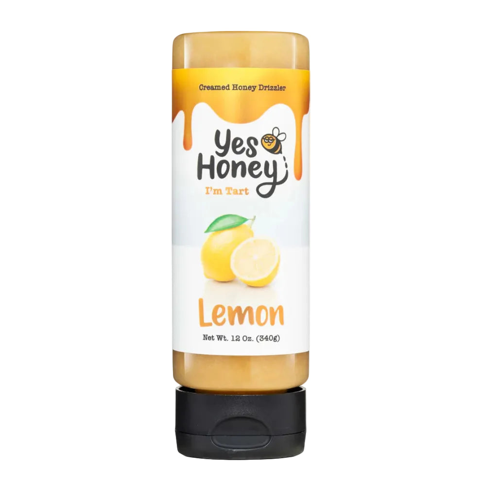 Yes Honey Lemon cream tube on a white background